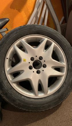 Mercedes 16in tire and wheel