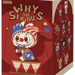 POP MART Labubu x The Monsters: "Why So Serious" Vinyl Plush Pendant Blind Box