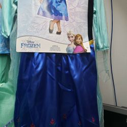 Disney frozen Anna child Costume S/P (4-6x) size