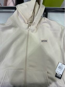 XL beige  essential sweatshirt