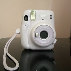 Instax Light Purple Polaroid Camera 