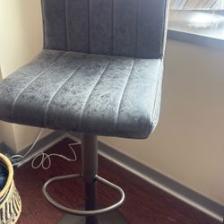 Set Of Three Adjustable Barstools $100