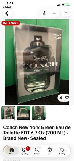 Coach New York for men