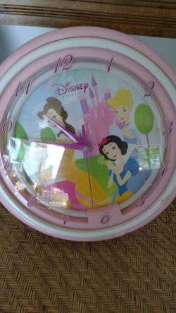 Disney Princess clock
