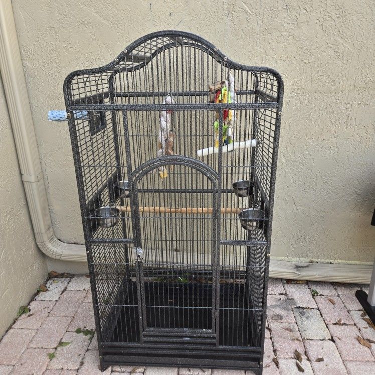 Bird Cage 55 H x 28W x 22D