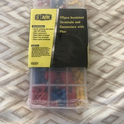 175 PCs Insulated Terminals Connectors With Plier