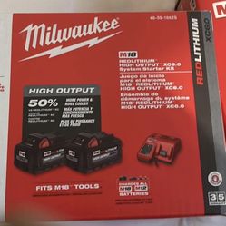 Milwaukee 1/2 Impact 2 Battery  6.0 Brand New Never Usted 