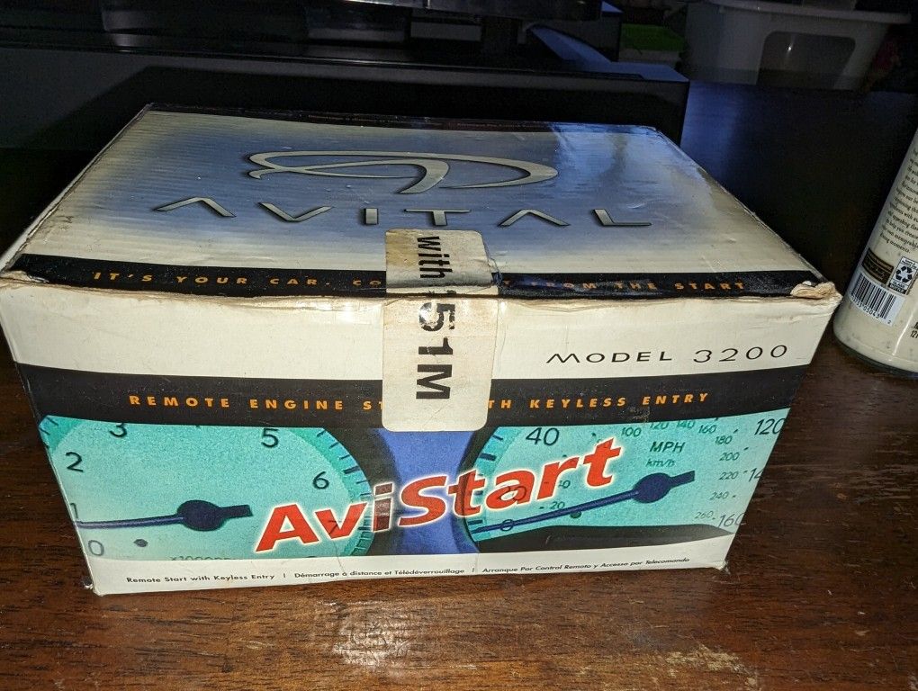 Avital Avistart 3200
Remote Engine Start with Keyless Entry