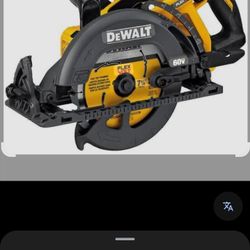 Flexvolt Circular Saw DeWalt 