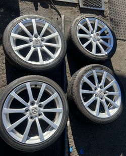 (4) 17” Mazda Wheels Installation Included 
