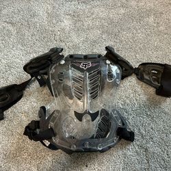 Fox kids chest /back protector/mountain biking/motocross- size small?
