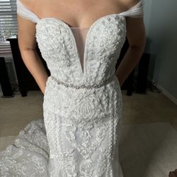 Oleg Cassini Wedding Dress