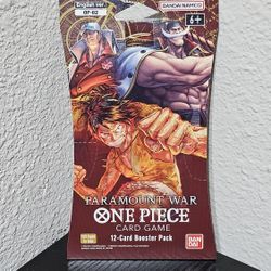 one piece tcg paramount war booster box One Piece CCG main image 0
