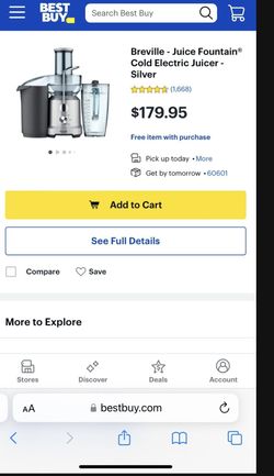 Breville Juicer- Used