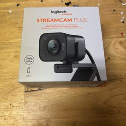 Logitech StreamCam Plus New In Bow 