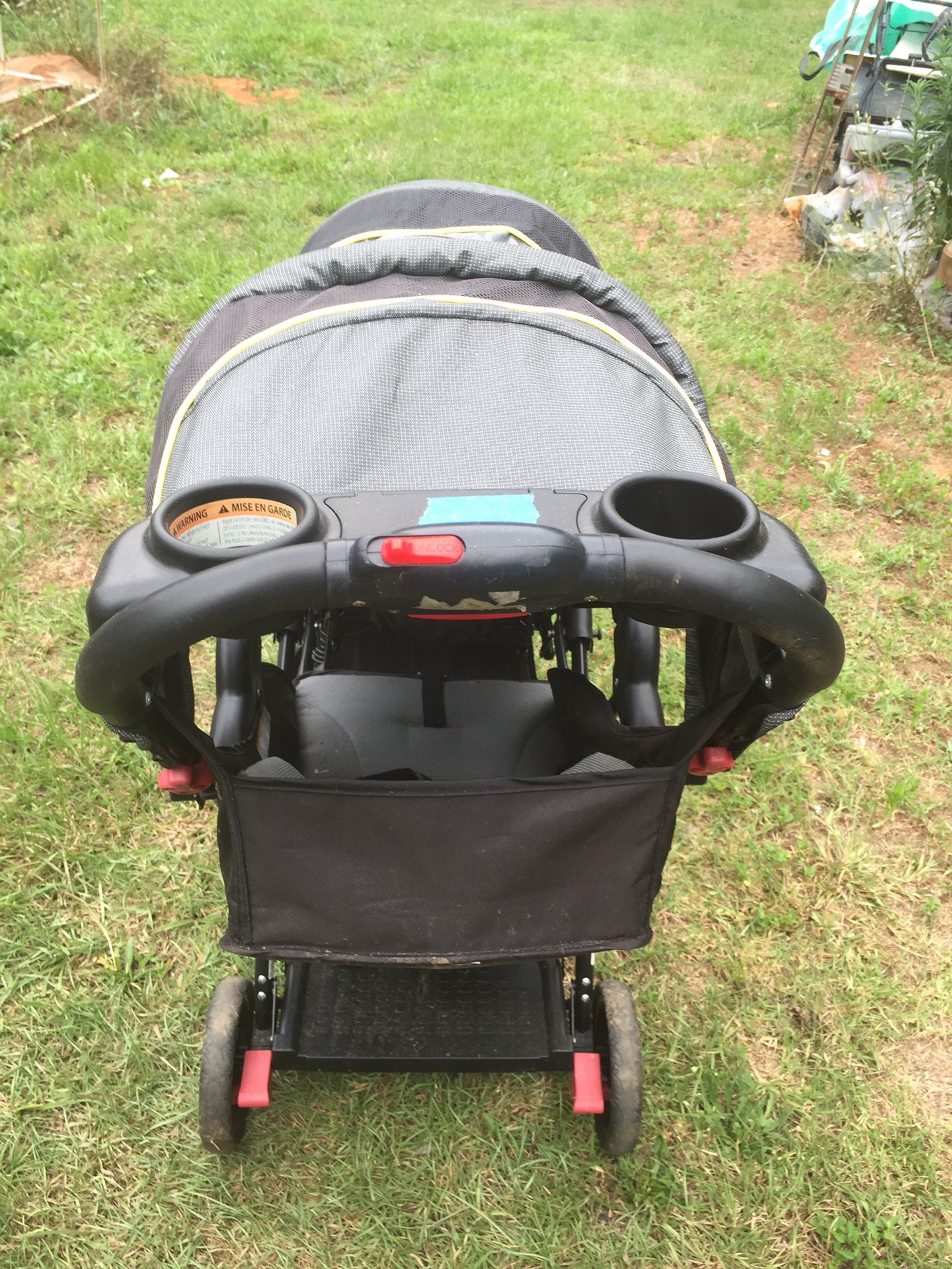 Sit and stand stroller