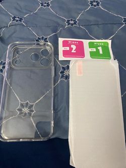 iPhone 17 pro max clear case with screen protector