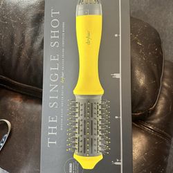The Single Shot Round Blow Dryer Hair Dryer Brush From Drybar Yellow