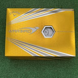 Callaway Warbird Golf Balls Dozen High & Fast Flight Long Carry 