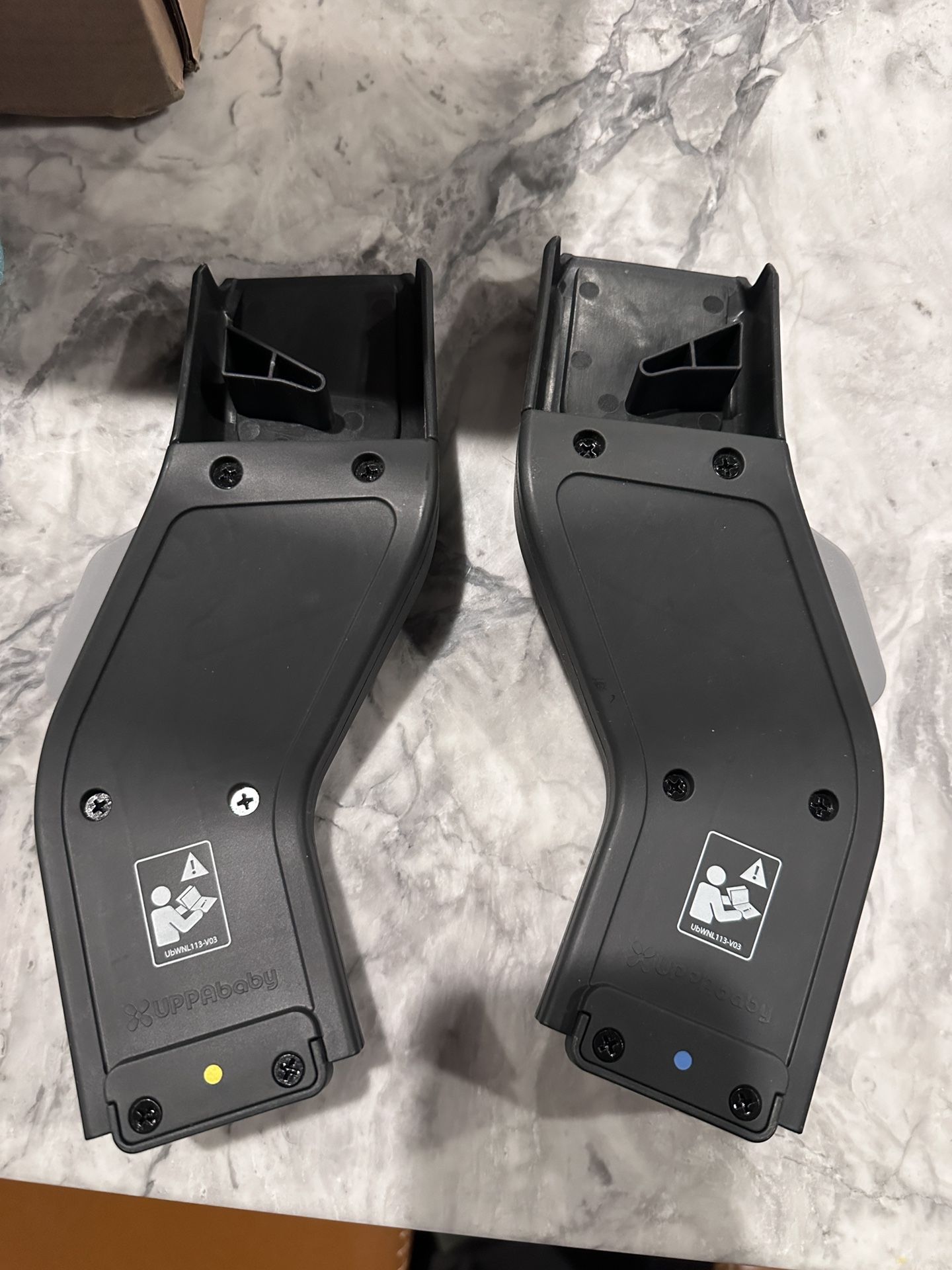 UPPAbaby Upper Car Seat Adapter for Vista 2 and 3 and Cruz - Nuna / Maxi Cosi / Cybex / Clek