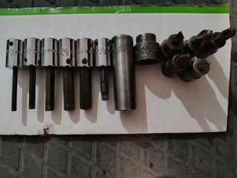 MAC Tools 3/8 metric Allen sockets,3/8 and 1/4 bit sockets.