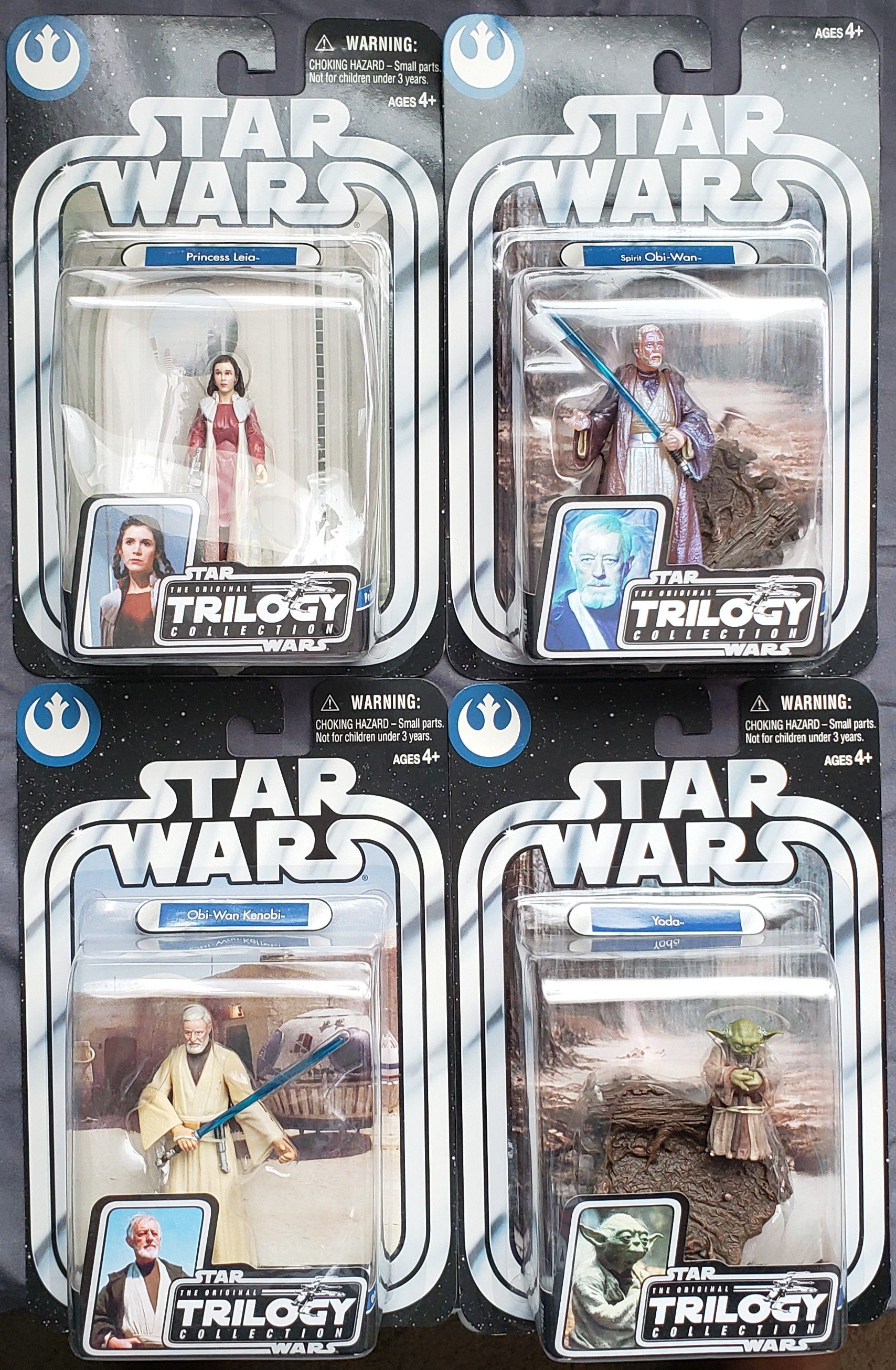 4 - Star Wars - The Original Trilogy Collection - 3 3/4 Action Figure Collection