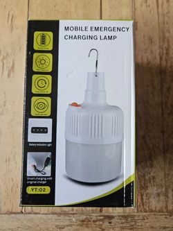 Portable LED Mobile Emergency Charging Lamp