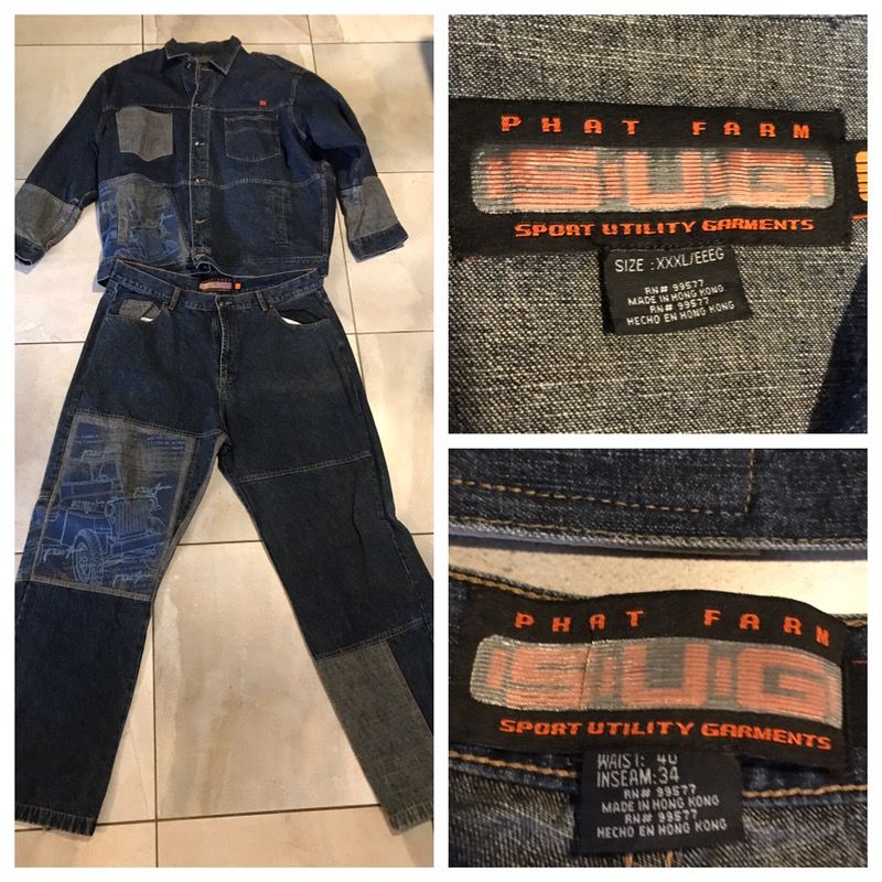 Men's Phat Farm Denim Set