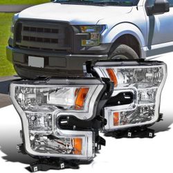 15-17 Ford F150 Replacement Headlights Pair