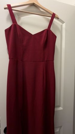 Dress The Population Estella Red Dress