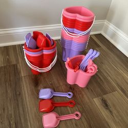 Beach Bucket With Shovel - 1 for $1 OR 5 for $3