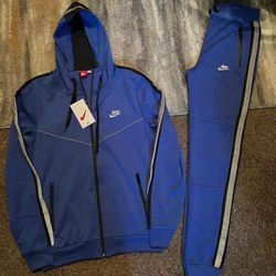 Royal Blue Nike Sweatsuit Size Xl 