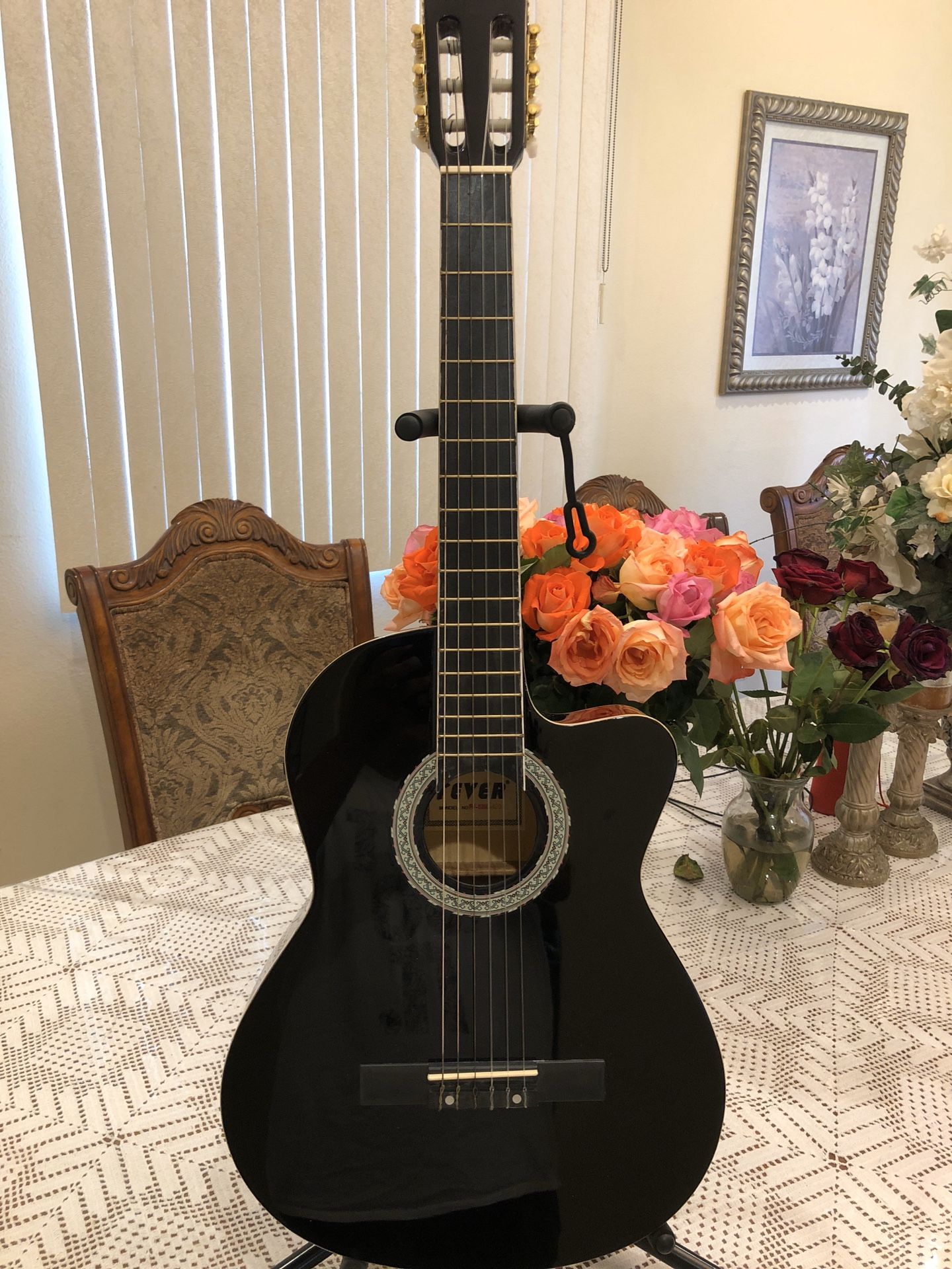 Fever classic electric acoustic guitar