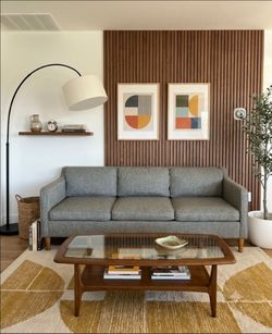 West elm MCM couch like new