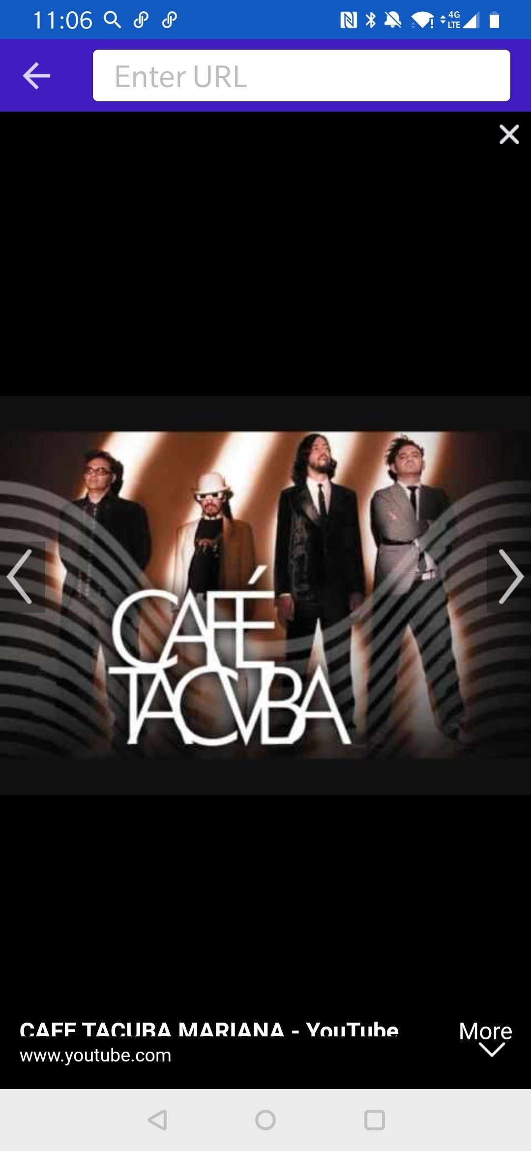 Cafetacvba 2 tickets para El concierto de hoy