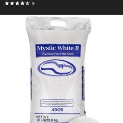 50lb Bag Pool Filter Sand