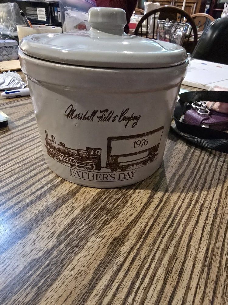 Marshall Fields Crock