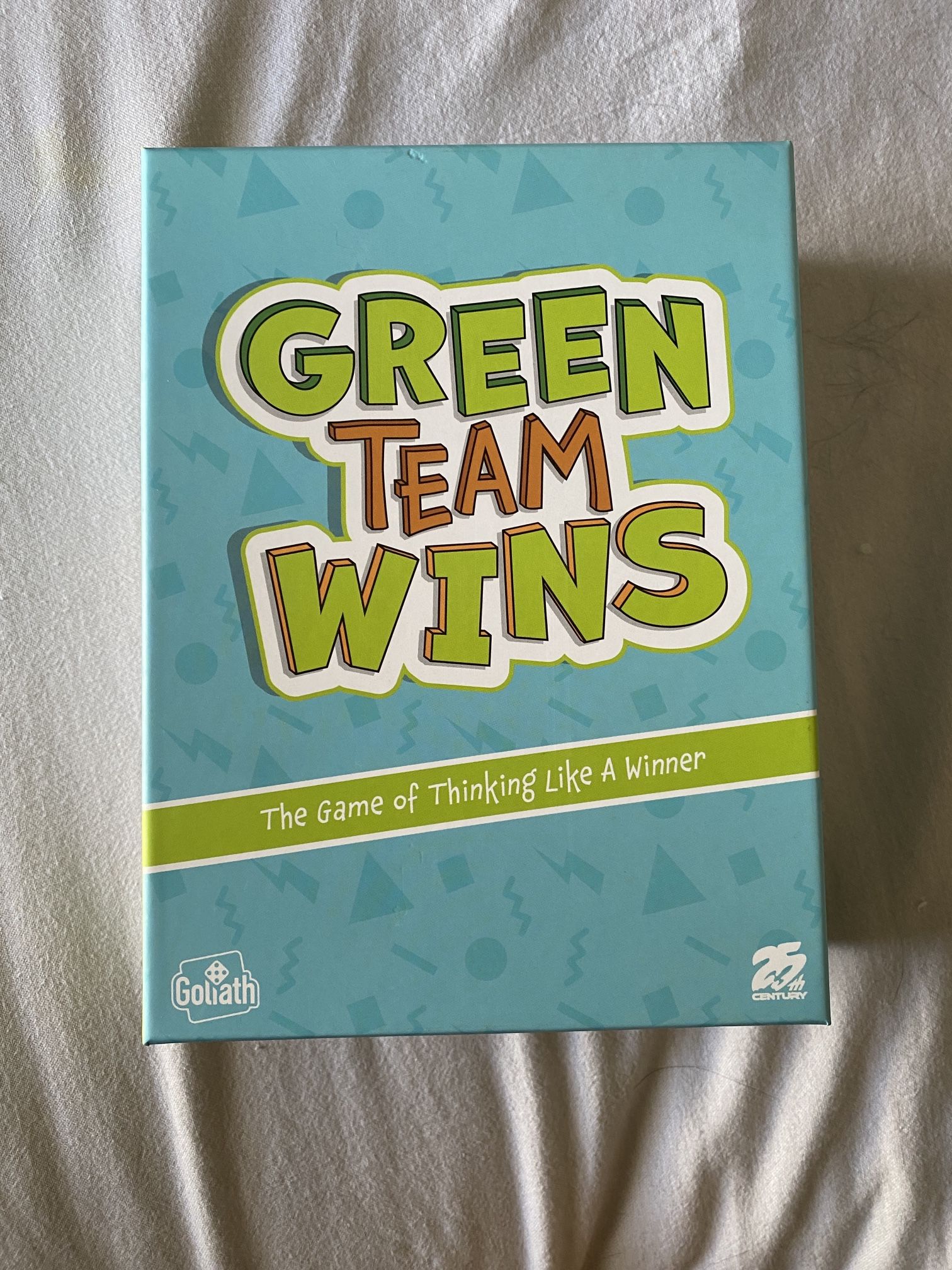 Green Team Wins Board Game														