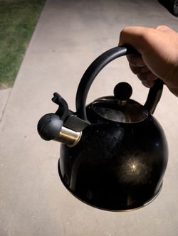 Tea Kettle and Pan