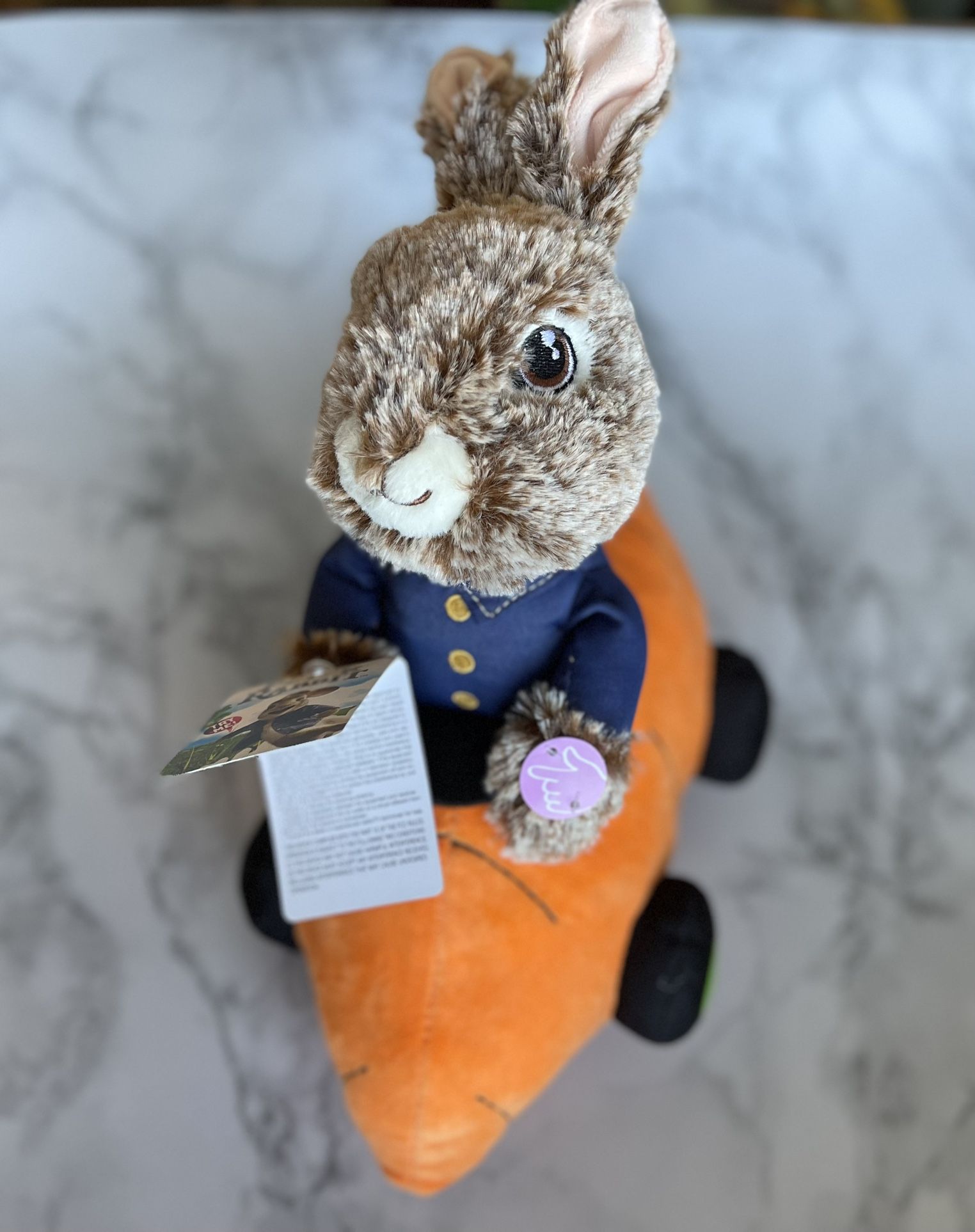 Peter Rabbit Animated  Plush