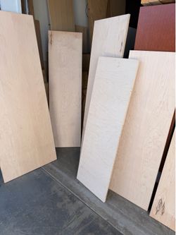 Plywood panels NO FULL 4x8 sheets