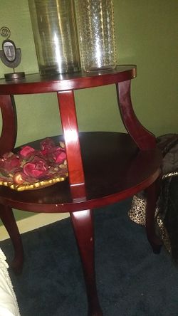 Cherry Oak Wood...end tables..