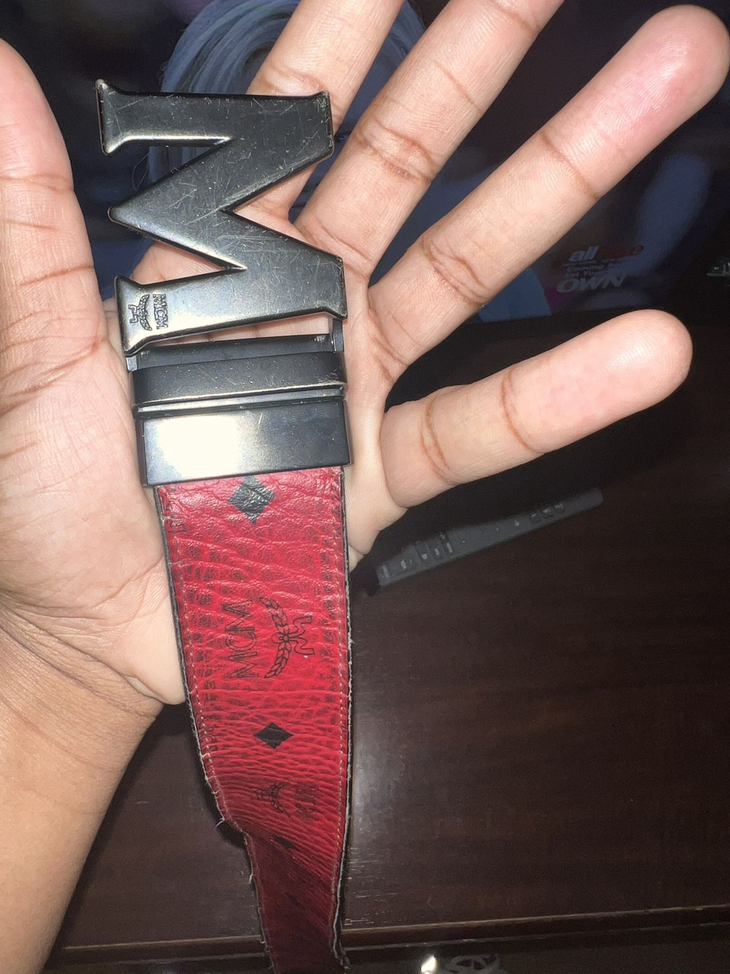 Red Mcm Belt for Sale in Philadelphia, PA - OfferUp