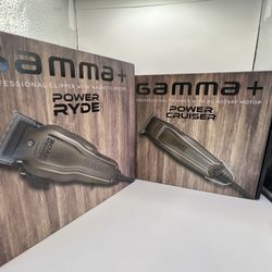 Gamma+ Professional Set 2 Items. Power Cruiser Clipper & Trimmer Combo. New