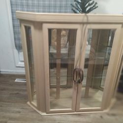 OAK Hutch China Cabinet 