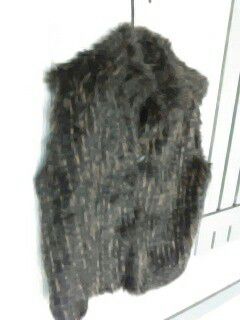Faux fur vest ladies medium-large The Painted Pony very nice condition