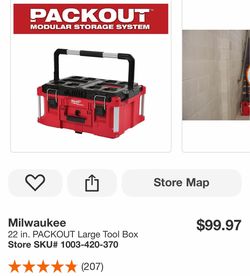 Milwaukee 22 in. PACKOUT Large Tool Box