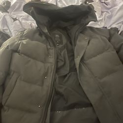 Grey Canada Goose Black Badge Size Adult S 