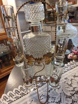 Vintage Bar Caddy