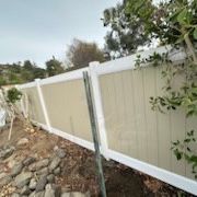 Vinyl Fence 